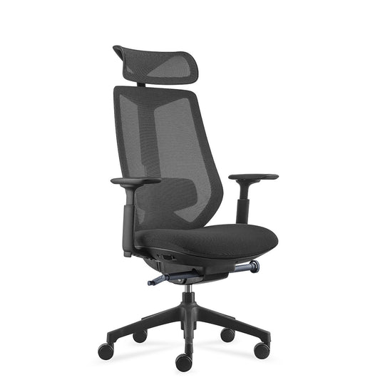 Titan High Back Chair in black for executive office hire