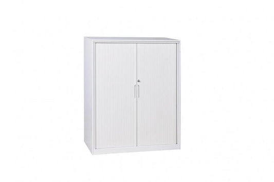 Lunar Metal Tambour Cabinet