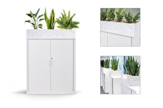 LUNAR METAL PLANTER BOX