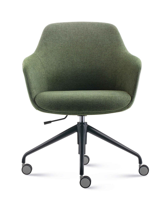Aspen 4 Star Tub Chair Hire in black - alternate view