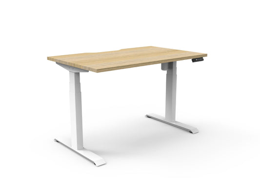 Boost Light Single Sided Workstation detail view for commercial desk hire