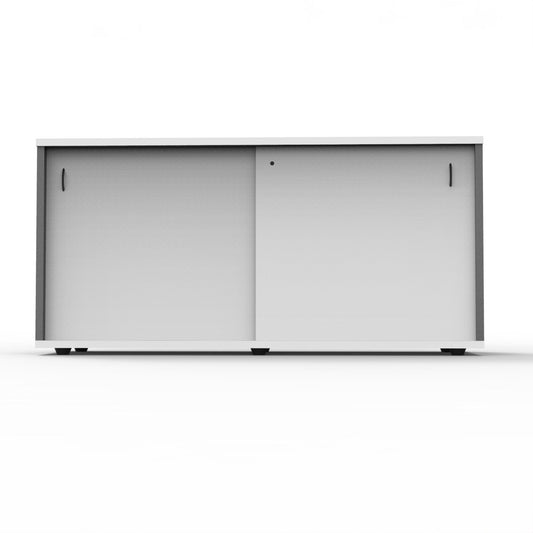 Rapid Worker Credenza Hire in natural white - front view