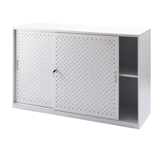 GO Tambour Door Cupboard 1530mm W Hire - front view
