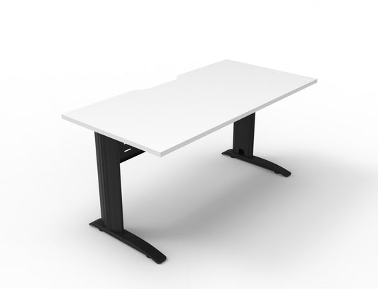 Deluxe Rapid Span Desk product view for office furniture hire