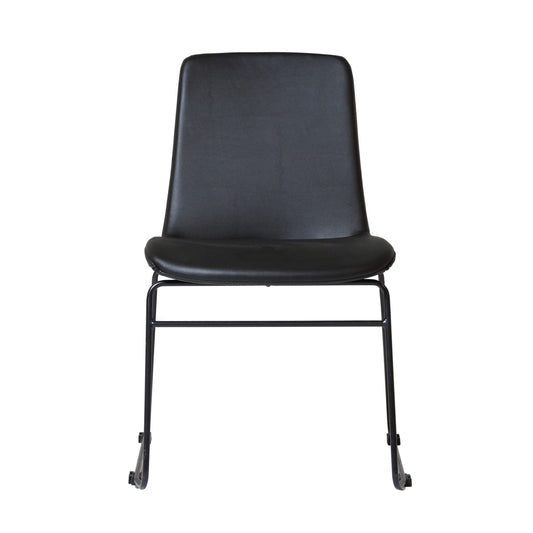 Tempo Visitor Chair Hire in black - front view