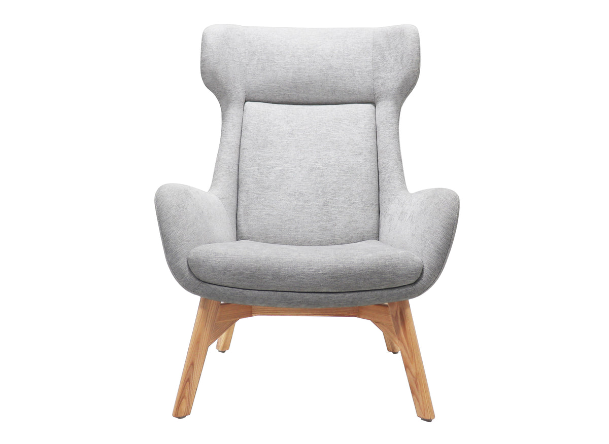 Calypso Wing Back Chair Hire - angled view
