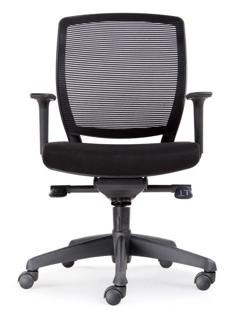 Hartley Task chair adjustment detail for office furniture hire