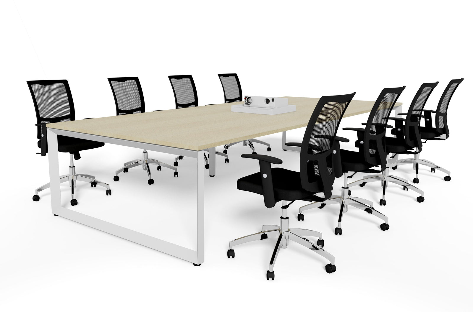 Commercial meeting table available for office furniture hire