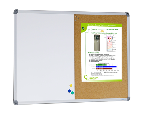 Magnetic whiteboard available for office training room hire