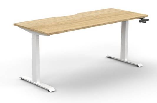 Boost Crank Single Sided Workstation oak top