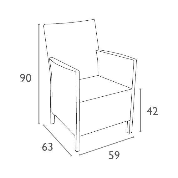 California Tub Chair