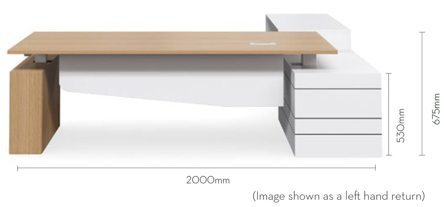 Geo Executive Desk 101 Selectric