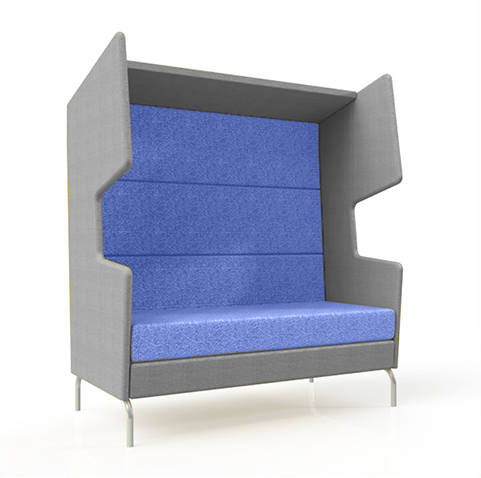 Khloe Winged High Back Booth Lounge