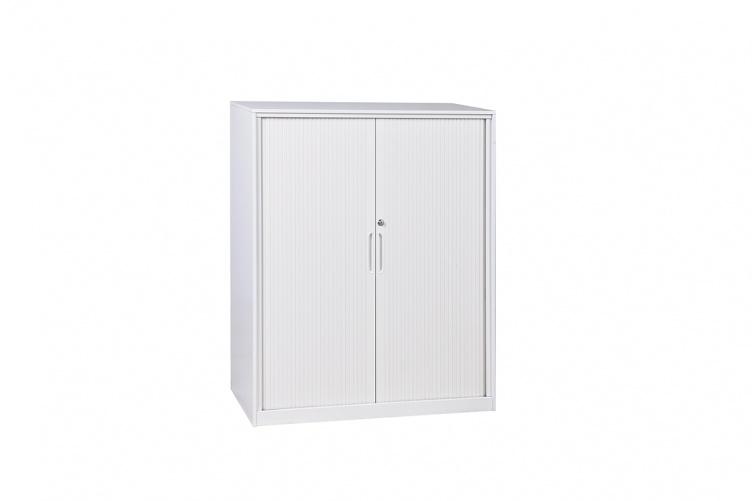 Lunar Metal Tambour Cabinet