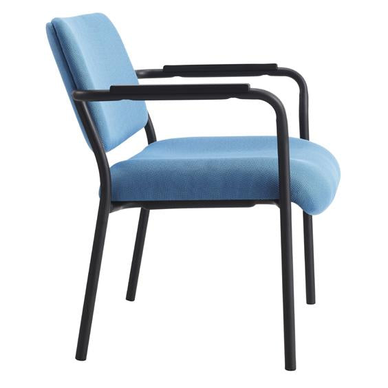 ROTARY-700 Multi Shift Seating 200kg commercial waiting room chair black frame