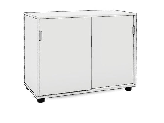 Sliding Door Credenza