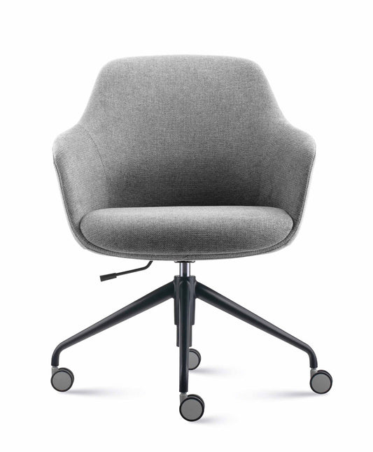 Aspen 4 Star Tub Chair Hire in black - primary view