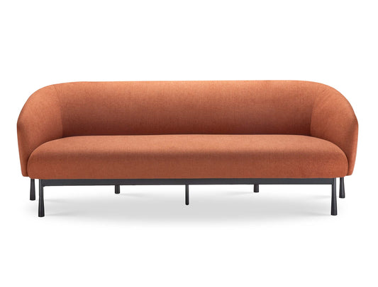 Cosmos 3 Seater Lounge Hire in rust - primary view