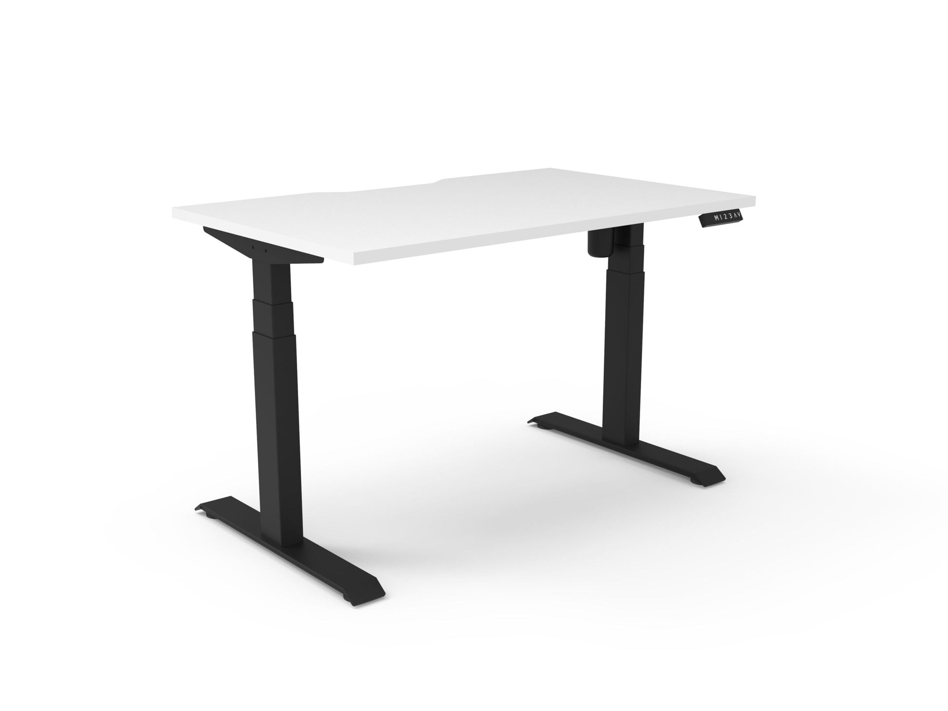 Boost Light Single Sided Workstation detail view for commercial desk hire