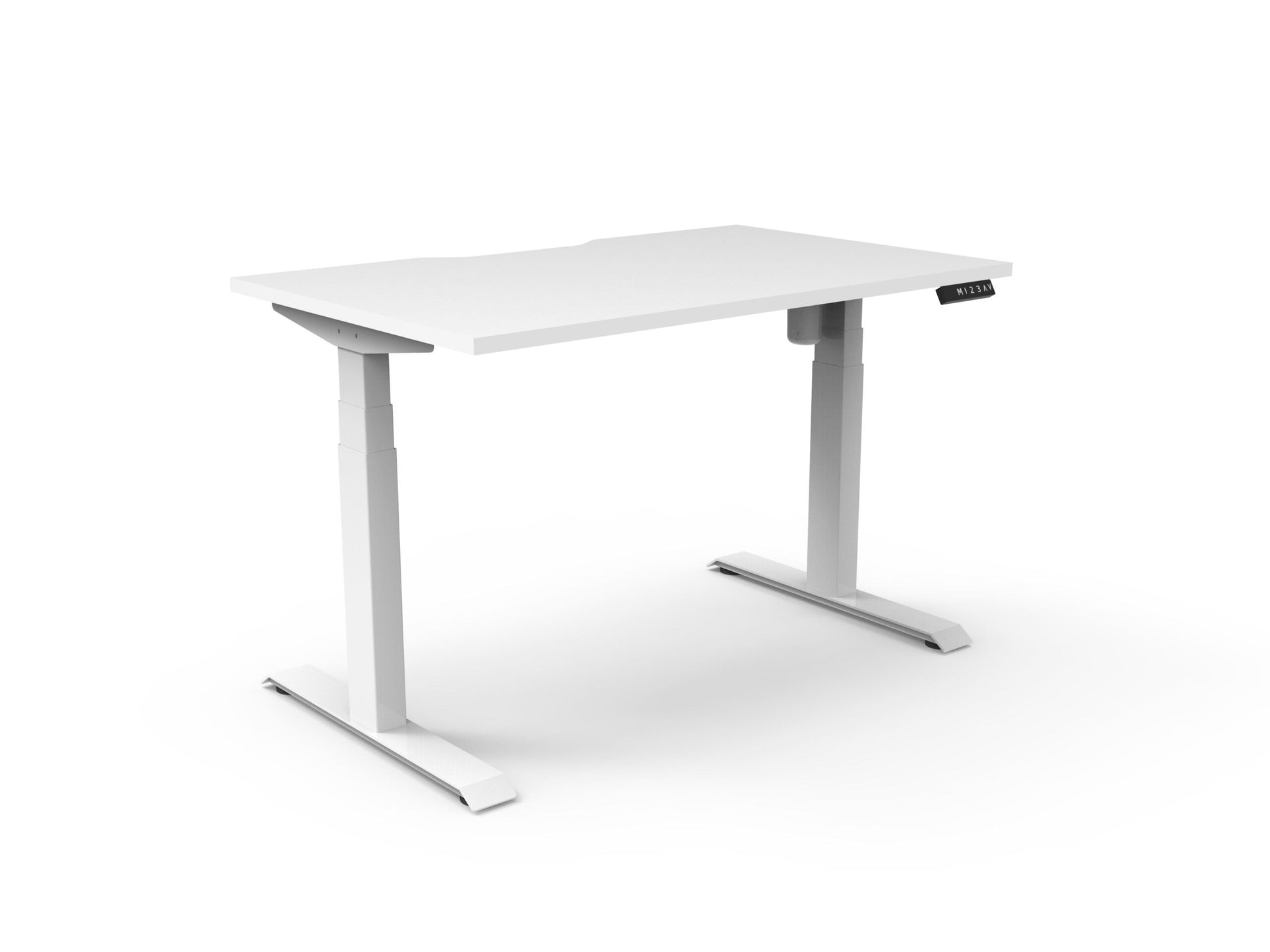 Boost Light Single Sided Workstation detail view for commercial desk hire
