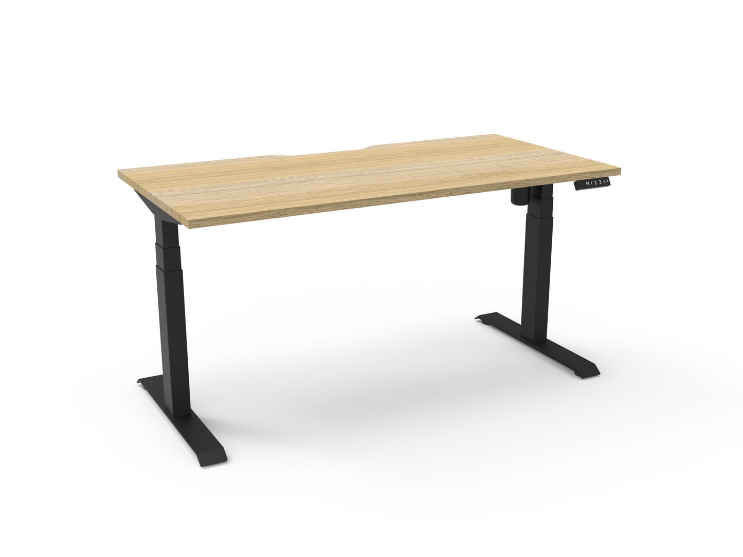 Boost Light Single Sided Workstation detail view for commercial desk hire