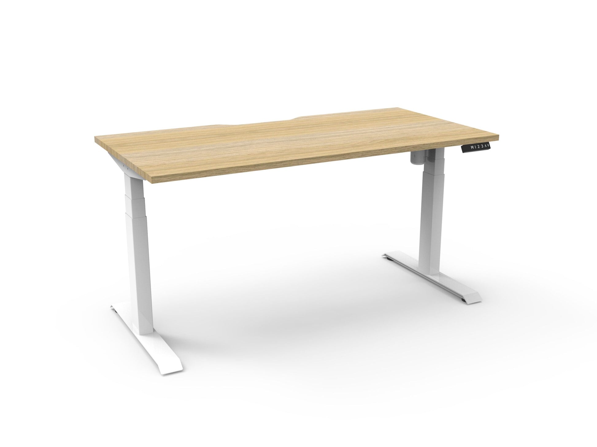 Boost Light Single Sided Workstation detail view for commercial desk hire