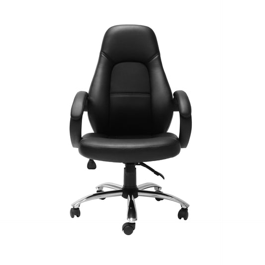 CL410 High Back Executive Chair in black for commercial office hire