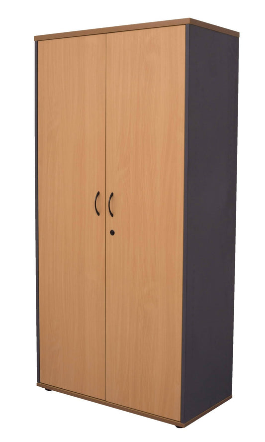 Rapid Worker Lockable Cupboard Hire in beech - primary view