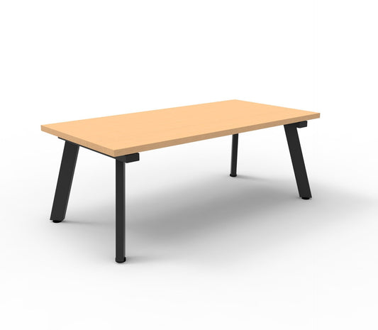 Eternity Rectangular Coffee Table Hire in black - primary view