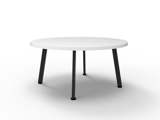 Eternity Round Coffee Table Hire in black - primary view