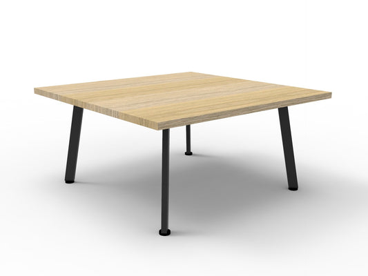 Eternity Square Coffee Table Hire in black - primary view