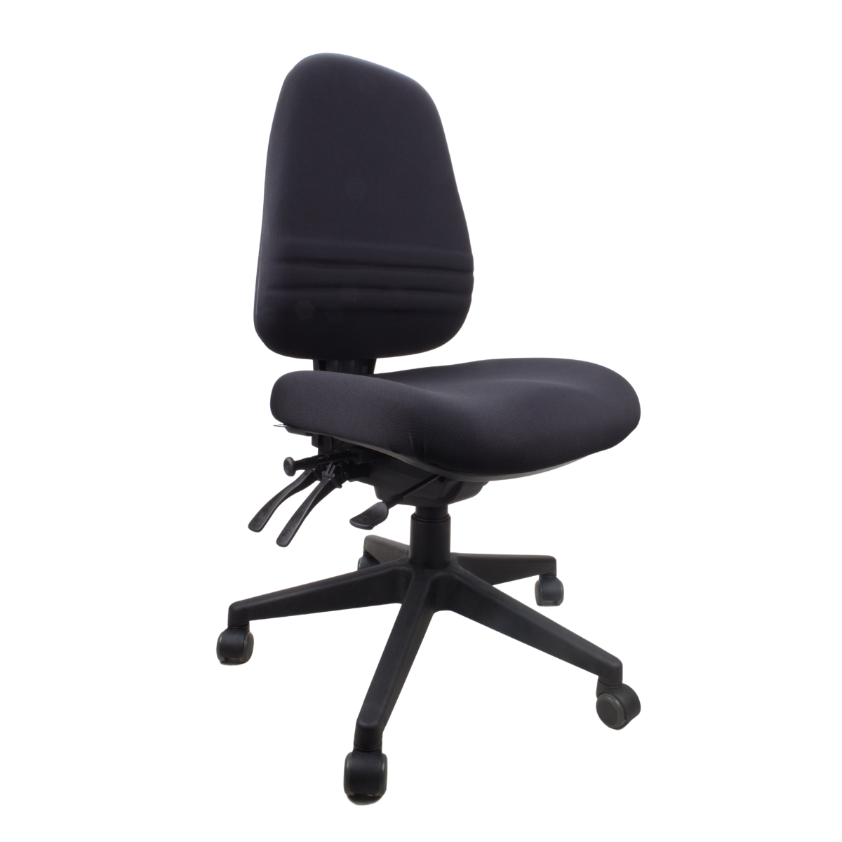 Endeavour Pro ergonomic chair adjustment detail for task chair hire