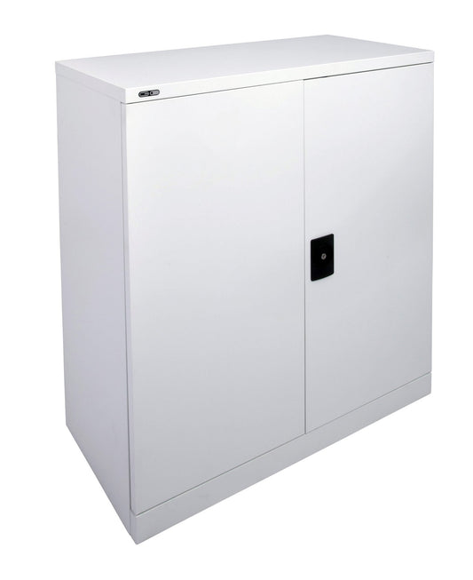 GO Swing Door Cupboard Hire in silver grey - primary view