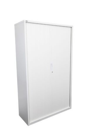 GO Tambour Door Cupboard 1200mm W product view for office furniture hire
