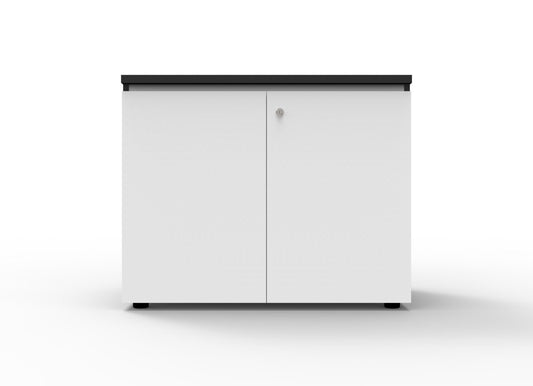 Rapid Infinity Swing Door Cupboard Hire in black - primary view