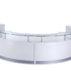 Modular Reception Counter product view for office furniture hire