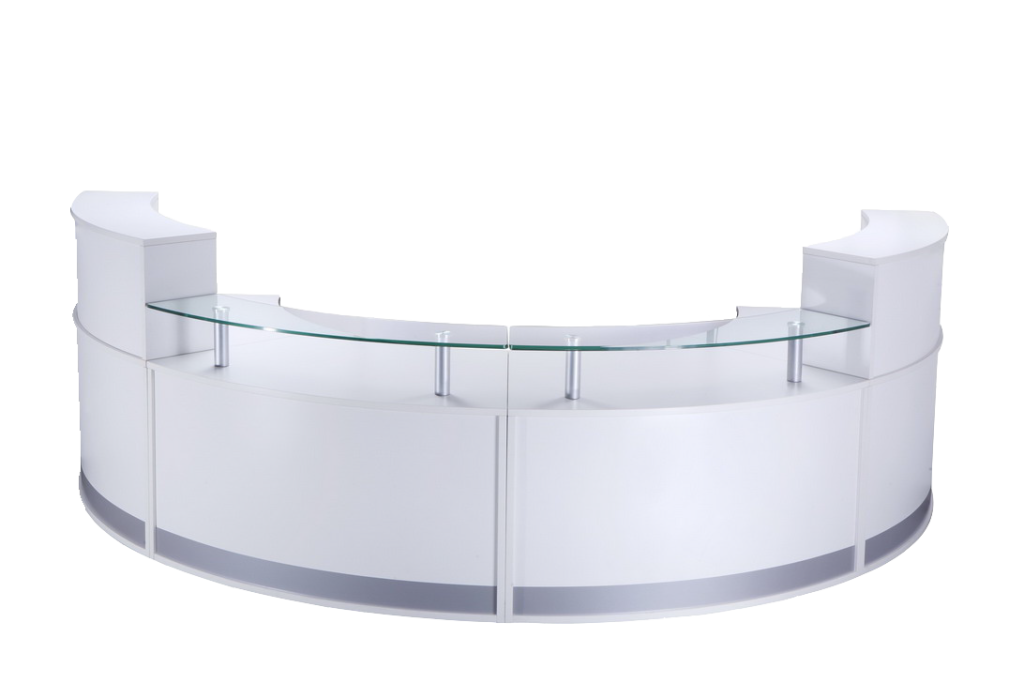 Modular Reception Counter product view for office furniture hire
