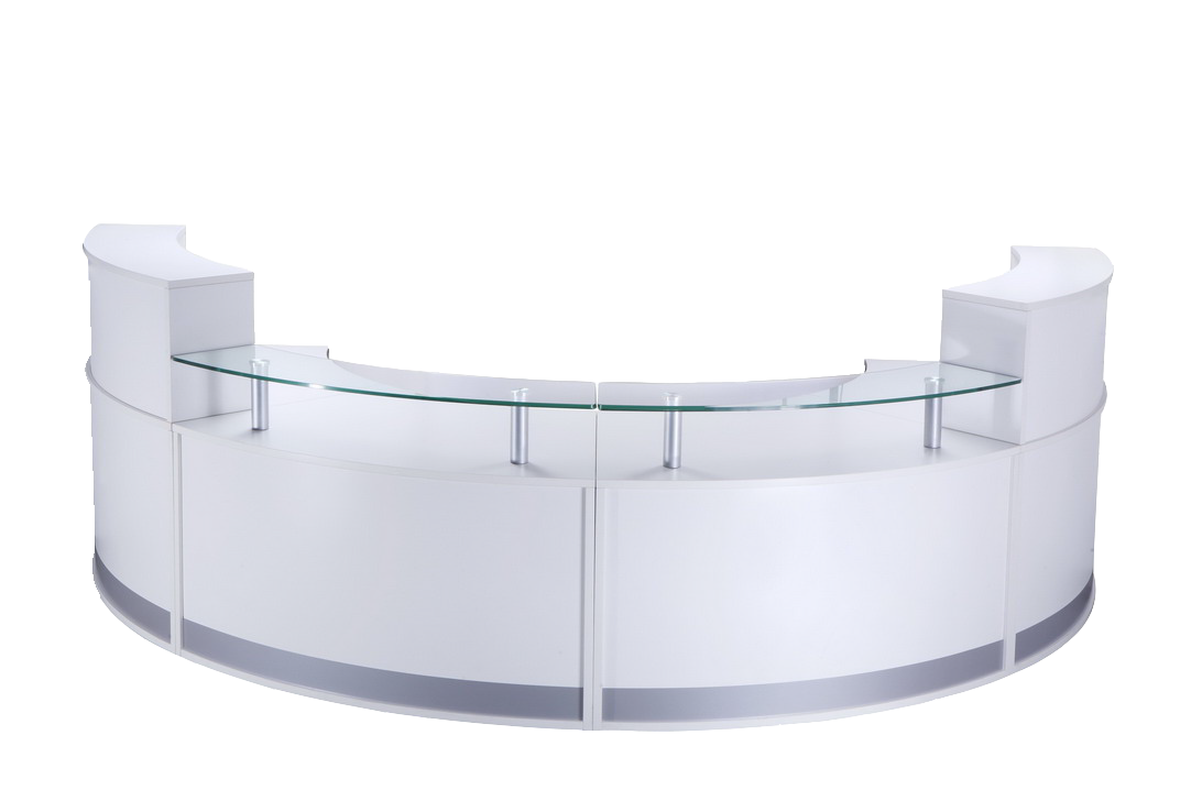 Modular Reception Counter product view for office furniture hire