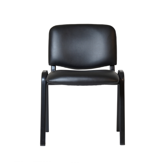 Nova Stacking Visitor Chair Hire - front view