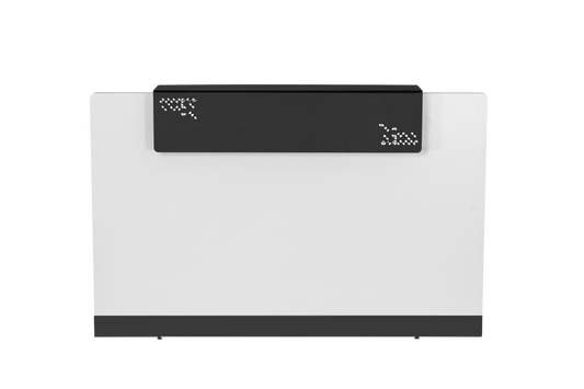 RC1809 Reception Counter Hire in natural white - primary view