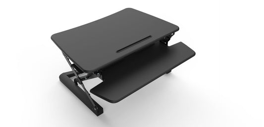 Rapid Desk Riser Hire in beech - primary view