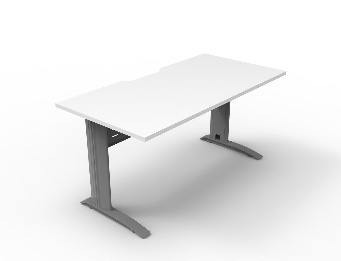 Deluxe Rapid Span Desk product view for office furniture hire