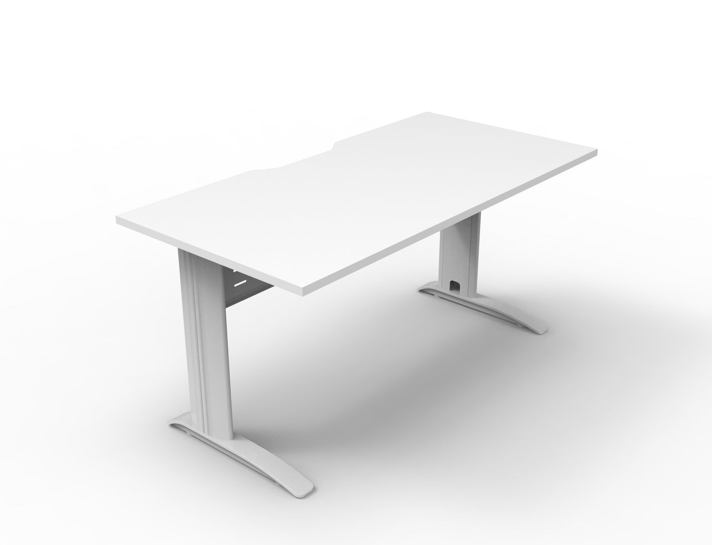 Deluxe Rapid Span Desk product view for office furniture hire