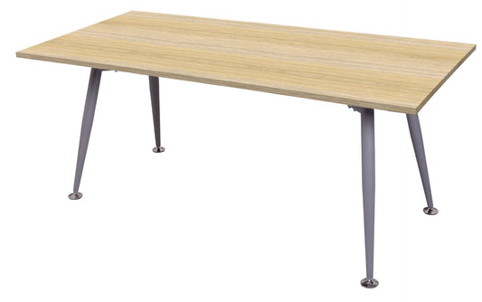 Rapid Span Meeting Table Hire in natural oak - primary view