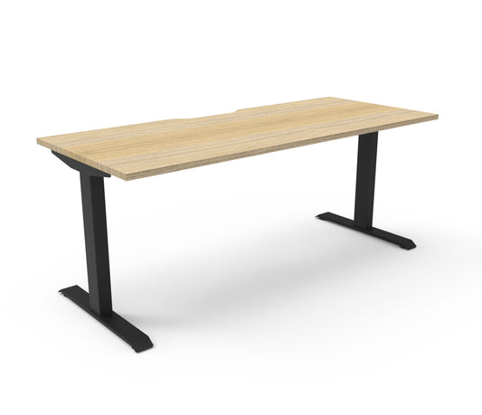 Boost Static Single Sided Workstation for office furniture hire