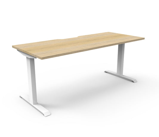 Boost Static Single Sided Workstation detail view for commercial desk hire