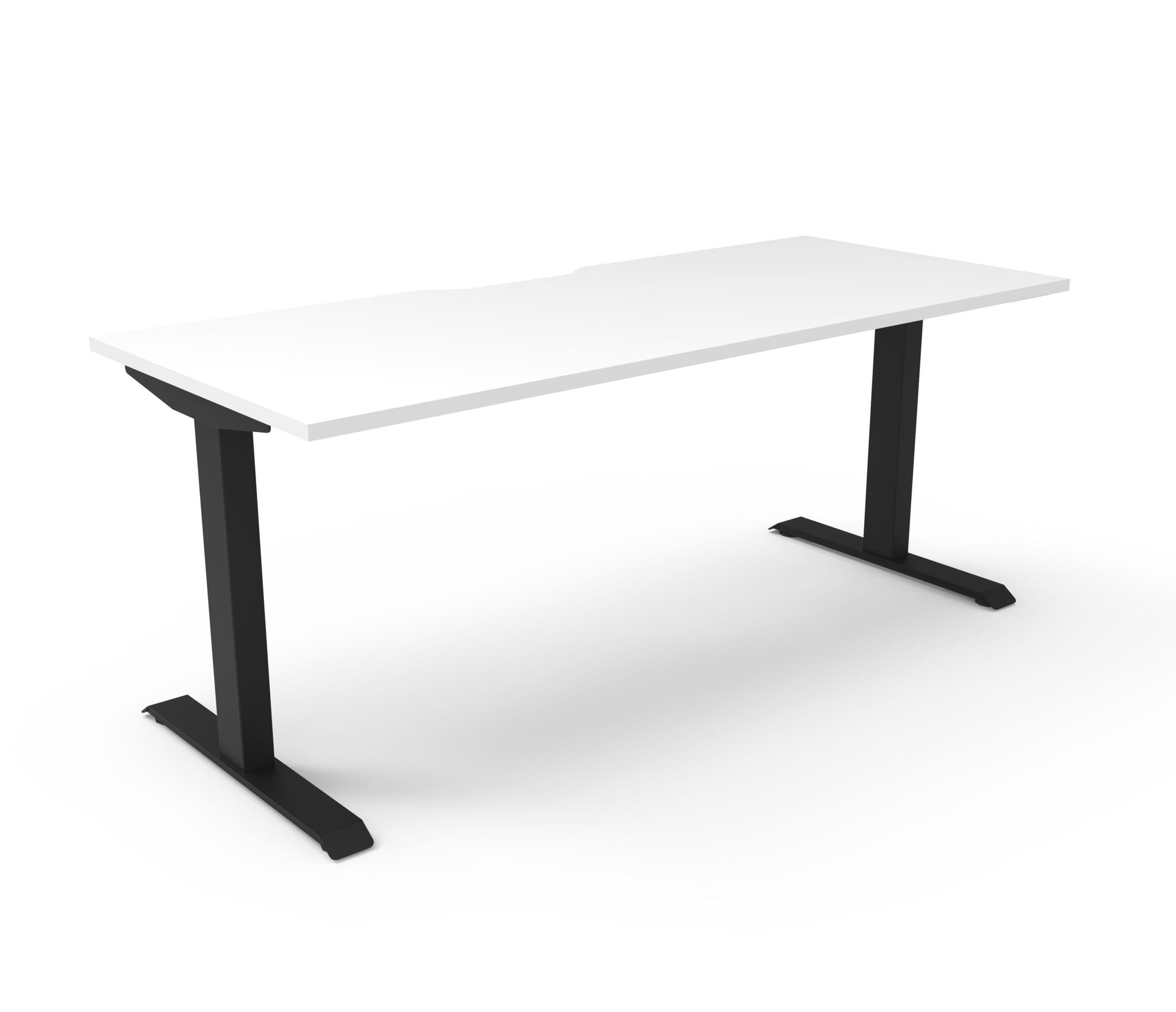 Boost Static Single Sided Workstation detail view for commercial desk hire
