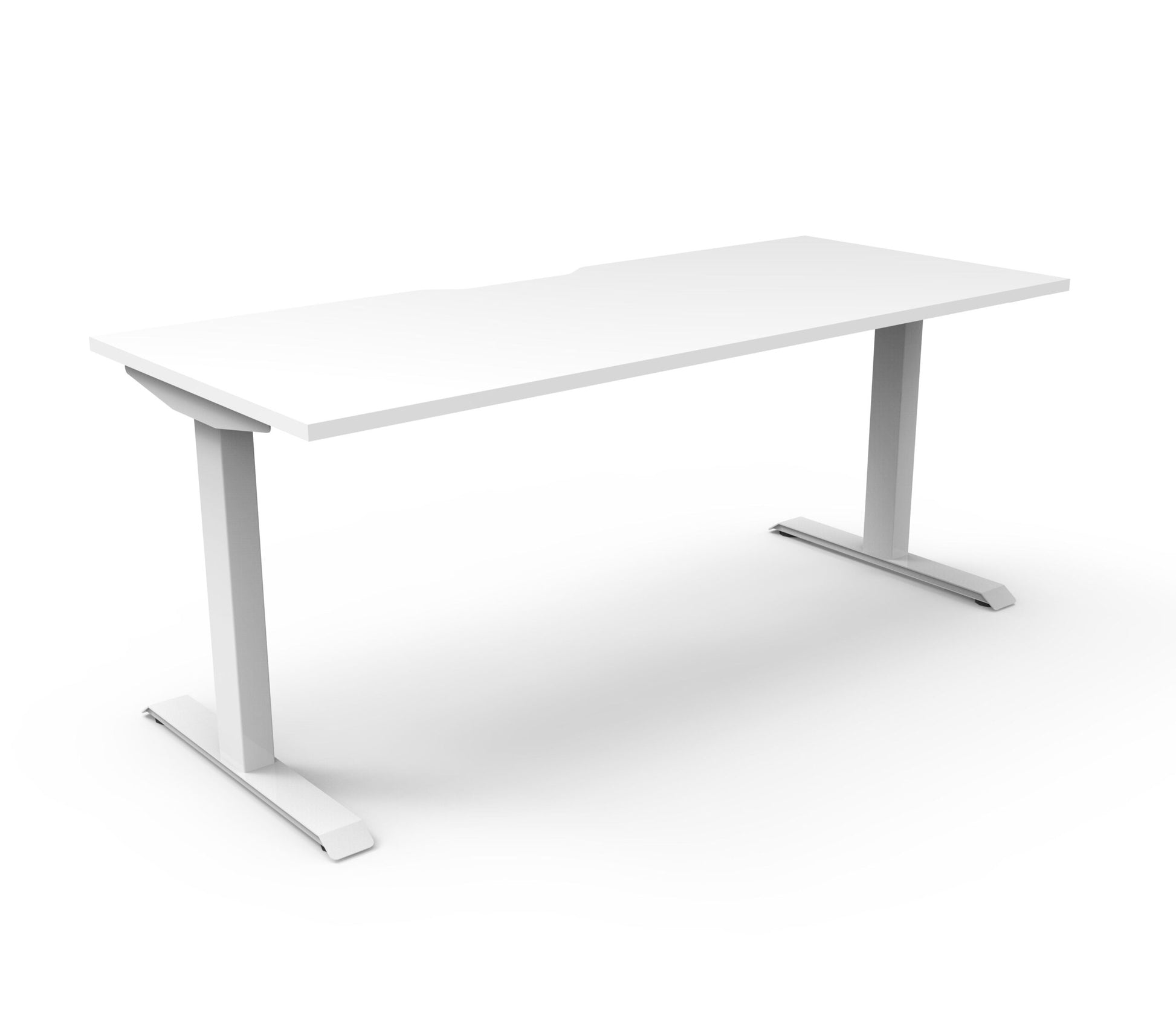 Boost Static Single Sided Workstation detail view for commercial desk hire