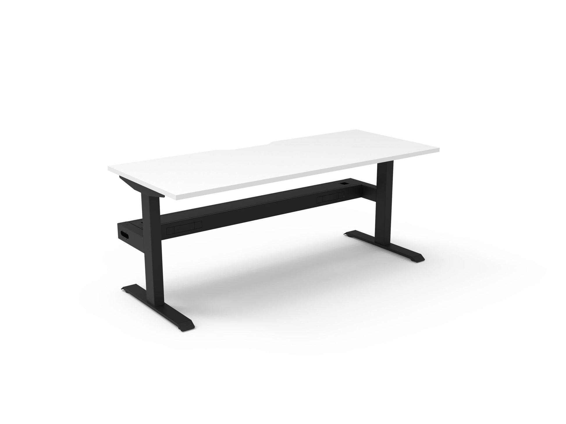 Boost Static Single Sided Workstation detail view for commercial desk hire