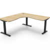 Boost Static Corner Workstation product view for office furniture hire